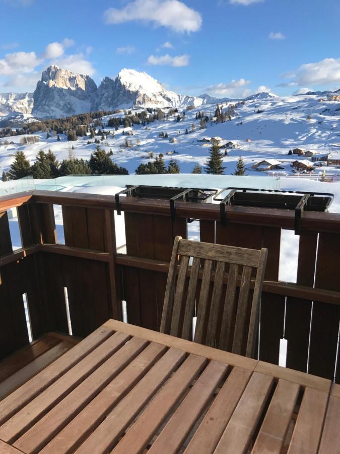Appartamento Con Vista Sull'Alpe Di Siusi Bulla Eksteriør billede